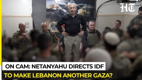 From Lebanese soil, Netanyahu signals Israel's Gaza-style security strategy…