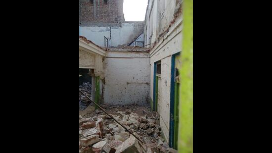 The historic gurdwara in Farooqabad, about 70 km from Lahore, was allegedly demolished by a local businessman without obtaining the required no-objection certificate, sparking protests from the minority Sikh community. (X)