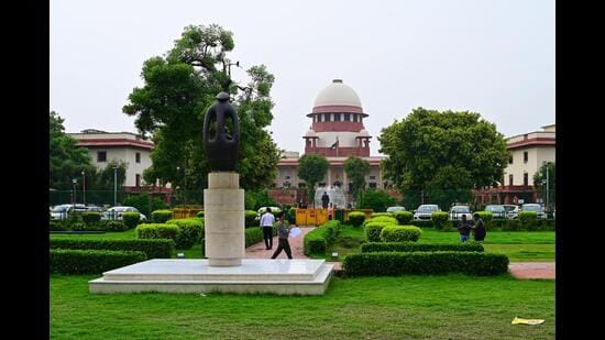 The research Unit was formally inaugurated by Supreme Court Judge Justice Ahsanuddin Amanullah in the presence of Patna High Court Chief Justice and CNLU Chancellor Justice Meenakshi Madan Rai along with others. (File photo)