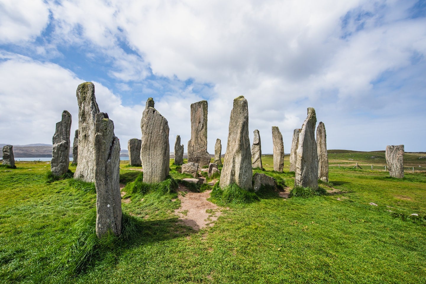 Callanish standing stones in Scotland Callanish standing stones in Scotland