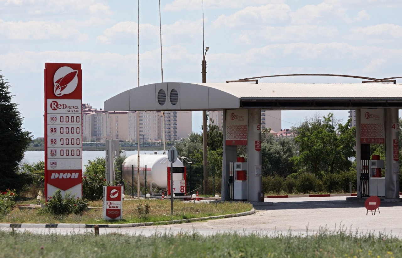 The Russian public and businesses alike have had to contend with suspended petrol sales.