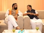 Bihar chief minister Samrat Choudhary and BJP president Nitin Nabin -- the bypoll is being billed as a test for both. (File photo) Bihar chief minister Samrat Choudhary and BJP president Nitin Nabin -- the bypoll is being billed as a test for both. (File photo)