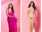 5 celebrity inspired saree looks to recreate this season.(Instagram)