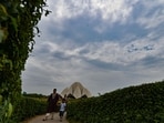 Gram it: Isn't it the perfect weather to go for a walk? With the clouds hovering over the skies at the Lotus Temple, Delhiites have got just the perfect reason to soak in the monsoon vibe. Gram it: Isn't it the perfect weather to go for a walk? With the clouds hovering over the skies at the Lotus Temple, Delhiites have got just the perfect reason to soak in the monsoon vibe.