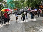 Visuals from the Andheri, Kurla East, SG Barve Road, Sindhi Society, Chembur, Kings Circle and Gandhi Market areas showed waterlogged roads, affecting vehicular movement.