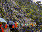 Following persistent rainfall since Wednesday morning, the water level of the Alaknanda River increased from 622 metres above sea level on Tuesday to 622.5 metres