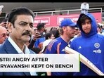 Ravi Shastri's angry reaction after Sooryavanshi not allowed to play