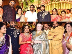 మెహర్ రమేష్ కుమార్తె పెళ్లిలో మెగా సందడి.. స్పెషల్ అట్రాక్షన్ గా చిరంజీవి, పవన్ కళ్యాణ్