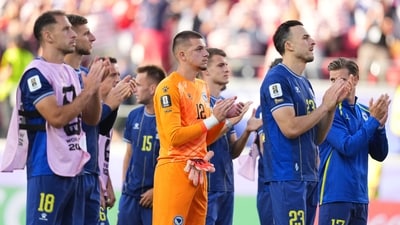 Bosnia and Herzegovina enjoyed a memorable second World Cup appearance, progressing to the knockout rounds for the first time after drawing with Canada and defeating Qatar in the group stage. (AP Photo) Bosnia and Herzegovina enjoyed a memorable second World Cup appearance, progressing to the knockout rounds for the first time after drawing with Canada and defeating Qatar in the group stage. (AP Photo)