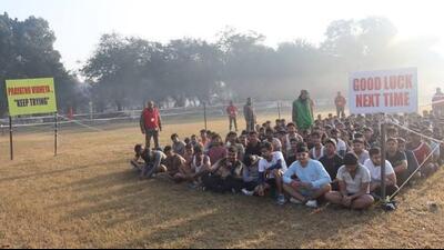 Initiatives to encourage more youngsters to join armed forces were also deliberated. (HT Photo for representation)