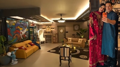 Ahmad Khan gave a house tour of his Mumbai home to Farah Khan. (Youtube)