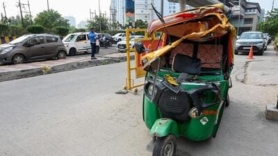 Pramod Kumar, SHO of Sector 113, said: “The truck driver had parked his vehicle on the roadside to relieve himself. The accident occurred within minutes. The truck has been seized and the driver has been detained.” (Sunil Ghosh/HT Photo)