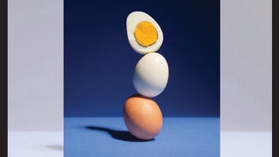 The eggs eaten in India (and elsewhere) are unfertilised. There’s no baby chicken inside. (ADOBE STOCK) The eggs eaten in India (and elsewhere) are unfertilised. There’s no baby chicken inside. (ADOBE STOCK)