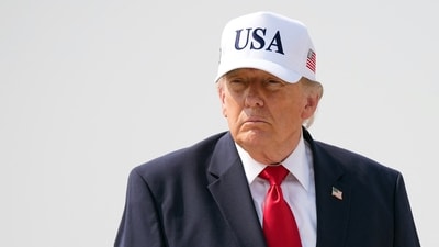 President Donald Trump's latest financial disclosure report reveals his earnings in millions from crypto, real estate holdings, and merchandise, raising concerns about presidential gains (Getty Images via AFP) President Donald Trump's latest financial disclosure report reveals his earnings in millions from crypto, real estate holdings, and merchandise, raising concerns about presidential gains (Getty Images via AFP)