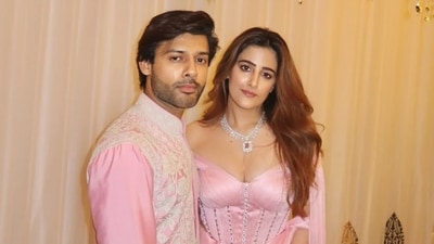 Nupur Sanon and Stebin Ben tied the knot earlier this year. Nupur Sanon and Stebin Ben tied the knot earlier this year.