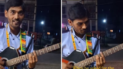 Chandan Singh was surprised millions with his rendition of Atif Aslam's Aadat. (Instagram/@fulcrum.theband) Chandan Singh was surprised millions with his rendition of Atif Aslam's Aadat. (Instagram/@fulcrum.theband)