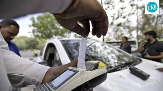 Further inquiry revealed that the motorcycle was allegedly fitted with a fake registration plate bearing the number assigned to AIG’s Hyundai Creta. (HT File)
