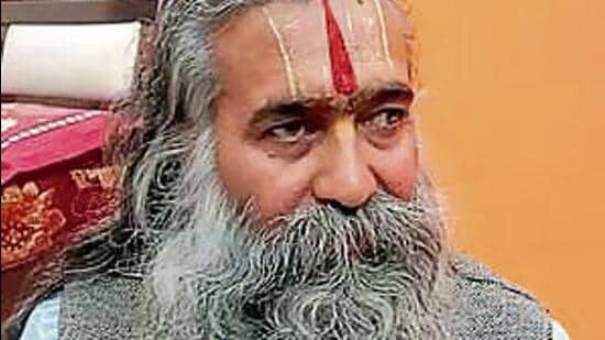 Mahant Dinendra Das of the Nirmohi Akhara is a member of the Shri Ram Janmabhoomi Teerth Kshetra Trust. (FILE PHOTO)