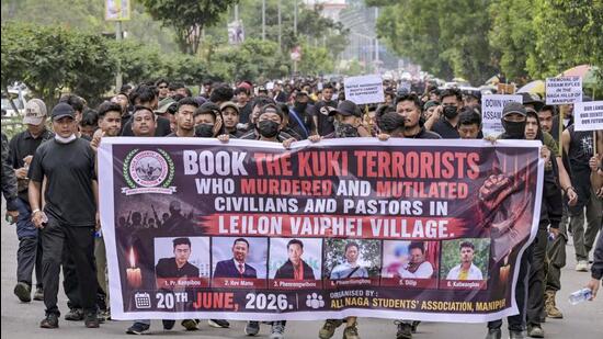 Village torched in Manipur as fresh Naga-Kuki tensions erupt near border areas Village torched in Manipur as fresh Naga-Kuki tensions erupt near border areas