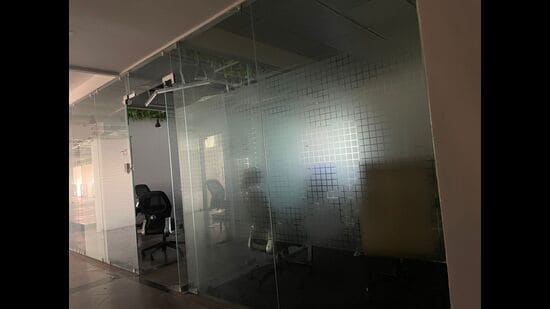 The inside view of the swanky office. (Sourced)