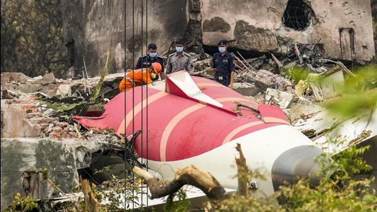 Wreckage of the crashed Air India plane AI-171 in Ahmedabad, Gujarat. (PTI File)