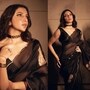 ভালোবাসা দেবের, কালো শাড়িতে অনন্যা শুভশ্রী, বিয়ের এই ব্ল্য়াক লুক নজর কাড়বেই