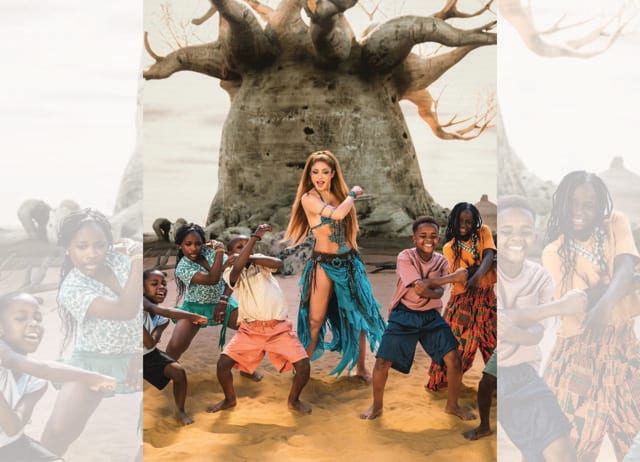 Shakira’s Dai Dai shows young Black kids somewhere in Africa, which fans say is just poverty-core. (INSTAGRAM/@SHAKIRA) Shakira’s Dai Dai shows young Black kids somewhere in Africa, which fans say is just poverty-core. (INSTAGRAM/@SHAKIRA)