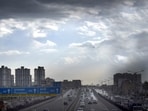 Gram it: Here's a dramatic view of the clouds stretching across an overcast sky, bringing the much-needed relief after a morning drizzle over the Delhi-Meerut Expressway in Ghaziabad. Expect the skies to present similar views today as the India Meteorological Department (IMD) has predicted light rain and thunderstorm for Saturday as well.