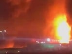 Fire officials said that six fire tenders from surrounding fire stations, including Ghaziabad, were rushed to the spot and brought the blaze under control. (HT Photos)