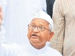 Social activist Anna Hazare had threatened to launch an indefinite hunger strike from July 5 if the Maharashtra government did not immediately withdraw the “illegal” amendments to the RTI rules. (HT)