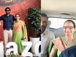 Amazon employee takes parents on Bengaluru office tour.
