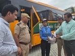 Vehicles found violating mandatory safety norms or operating without valid fitness certificates or other required documents will face action under the Motor Vehicles Act. (HT Photos)