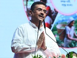 মুখ্যমন্ত্রী শুভেন্দু অধিকারী। (ছবি সৌজন্যে, সমীর জানা/হিন্দুস্তান টাইমস)