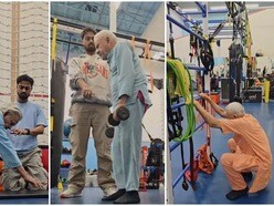 This 90-year-old man proves age is just a number. 