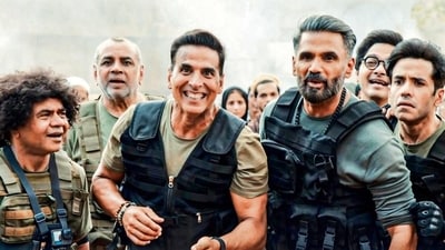Welcome To The Jungle box office collection day 7: Akshay Kumar, Suniel Shetty, and others star in it. (HT_PRINT) Welcome To The Jungle box office collection day 7: Akshay Kumar, Suniel Shetty, and others star in it. (HT_PRINT)