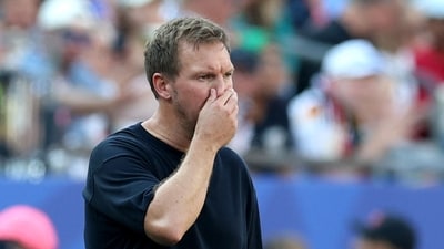 Julian Nagelsmann, Head Coach of Germany, resigns. (Getty Images via AFP) Julian Nagelsmann, Head Coach of Germany, resigns. (Getty Images via AFP)