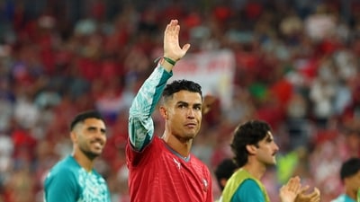 Cristiano Ronaldo opened up on the possibility of retiring after the FIFA World Cup (REUTERS)