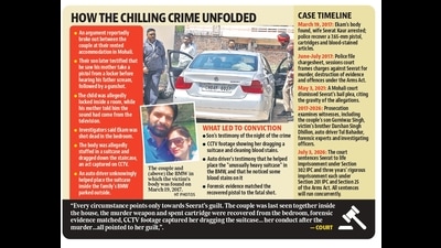 Soon after her arrest in 2017, Seerat claimed she had acted in self-defence after an argument with her husband and later refused to undergo a lie-detector test, telling the court that she had already admitted firing the shot. (HT Photo) Soon after her arrest in 2017, Seerat claimed she had acted in self-defence after an argument with her husband and later refused to undergo a lie-detector test, telling the court that she had already admitted firing the shot. (HT Photo)