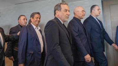 US officials grew increasingly concerned that Israel could target Iranian Foreign Minister Abbas Araghchi and Parliament Speaker Mohammad Bagher Ghalibaf as they returned to Iran after negotiations between Washington and Tehran in Pakistan in April. (AFP) US officials grew increasingly concerned that Israel could target Iranian Foreign Minister Abbas Araghchi and Parliament Speaker Mohammad Bagher Ghalibaf as they returned to Iran after negotiations between Washington and Tehran in Pakistan in April. (AFP)