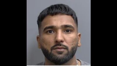 The arrest of 22-year-old Safaldeep Singh was announced by the Edmonton Police Service (EPS) on Thursday. (HT)