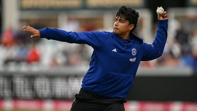 Vaibhav Sooryavanshi is waiting for his India debut. (AFP) Vaibhav Sooryavanshi is waiting for his India debut. (AFP)