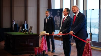 Burgum is point man for Trump’s Washington makeover, tackling everything from troublesome algae blooms in the Lincoln Memorial Reflecting Pool to an effort to revitalize aging golf courses in the city.