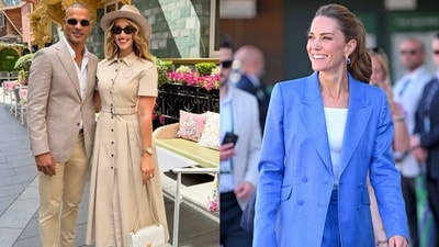 Celebrities bring fashion to Wimbledon 2026