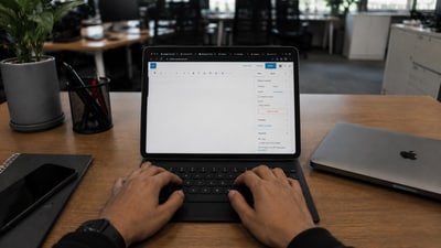 A week with just a tablet as my word device changed my perspective. (AI Generated) A week with just a tablet as my word device changed my perspective. (AI Generated)