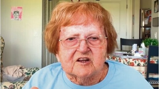 Last month, the retirement home’s management flagged security footage showing guests leaving her room at 1am and sent her a formal notice warning her to stop hosting parties or risk eviction (Photo: Instagram)