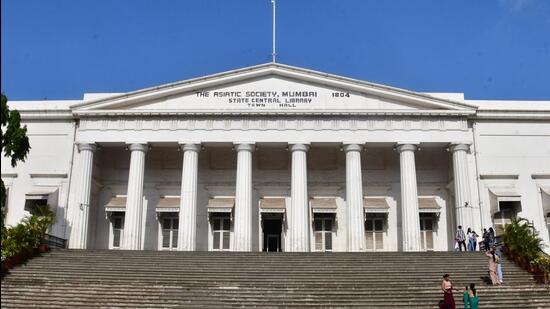 The Asiatic Society library at Fort (HT PHOTO)