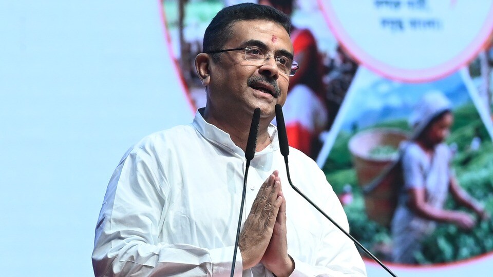 মুখ্যমন্ত্রী শুভেন্দু অধিকারী। (ছবি সৌজন্যে, সমীর জানা/হিন্দুস্তান টাইমস)