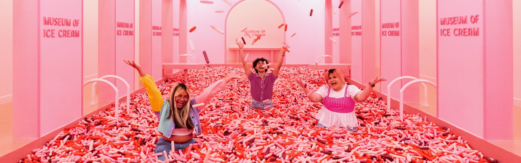Indulge in sweet fun at Museum of Ice Cream Singapore today. (Musuem Of Ice Cream Website) Indulge in sweet fun at Museum of Ice Cream Singapore today. (Musuem Of Ice Cream Website)
