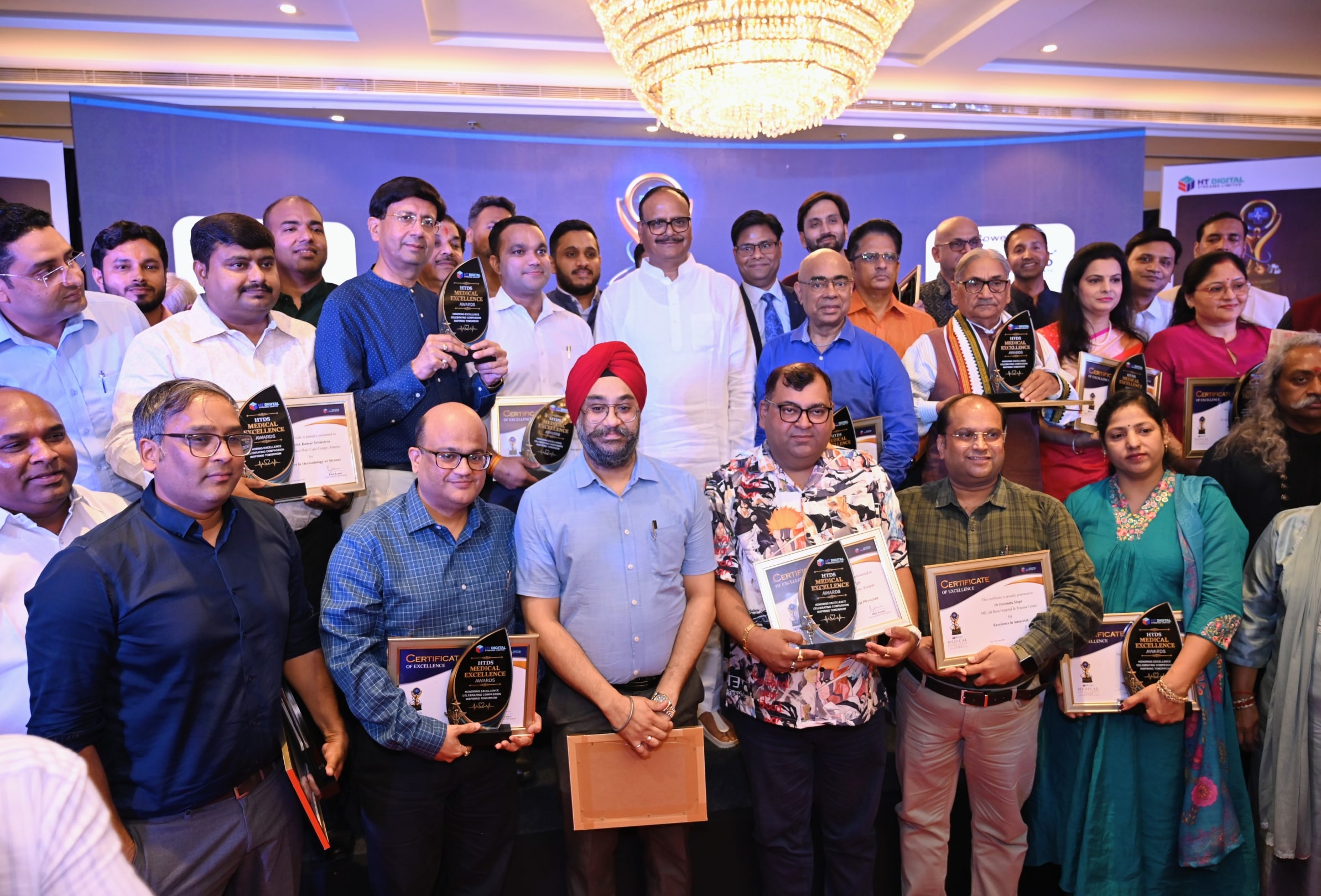The event, attended by Uttar Pradesh's deputy chief minister, celebrated professionals' achievements and encouraged continued excellence in the field.