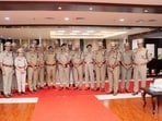 28 officers promoted from PPS to IPS at the pipping ceremony along with DGP Rajeev Krishna (Sourced) 28 officers promoted from PPS to IPS at the pipping ceremony along with DGP Rajeev Krishna (Sourced)